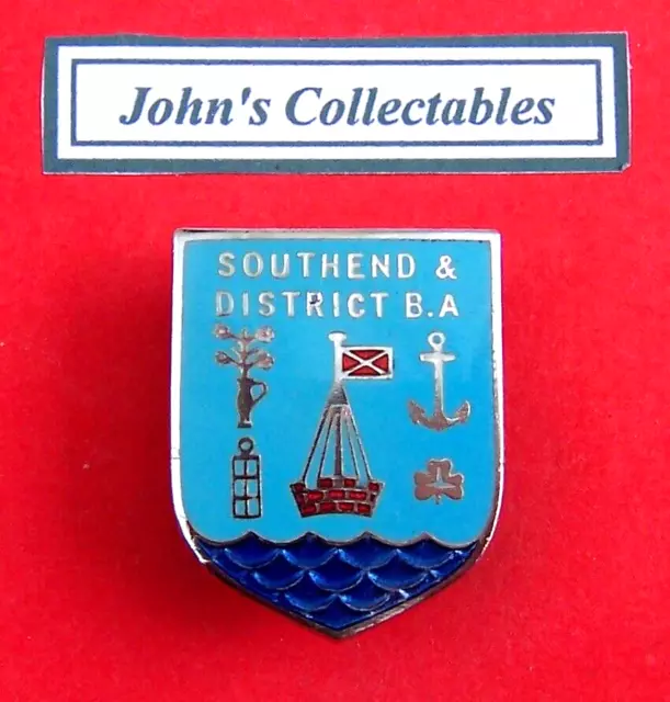 Southend Dirtrict B.a. Essex  Enamel Pin Badge Lot X