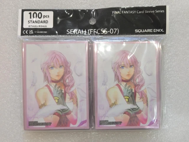 final fantasy lightning card sleeves Magic: The Gathering®—FINAL FANTASY™ Lightning, Army of One Black Stit –  Ultra PRO International main image 0