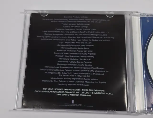 The Black Eyed Peas The Beginning Music CD Album VGC 2
