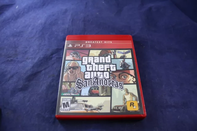 Grand Theft Auto San Andreas Playstation 3 PS3 Rockstar Brand New Free  Shipping! 710425476938