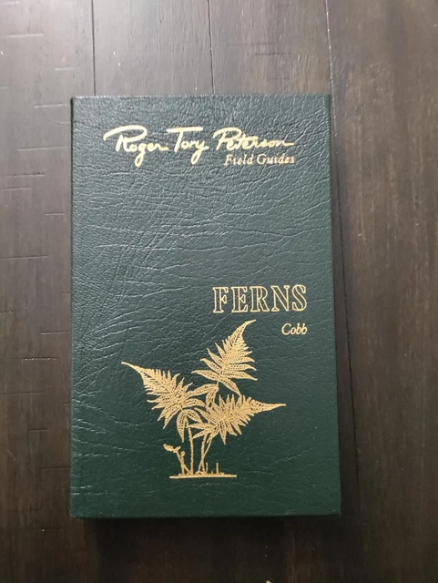 FERNS Roger Tory Peterson Field Guide by Boughton Cobb Easton Press Leather Gold