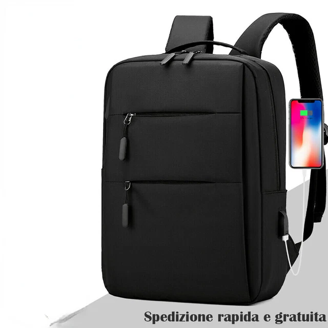 Zaino Laptop Borsa Per PC Portatile Porta Computer Custodia - Foto 8