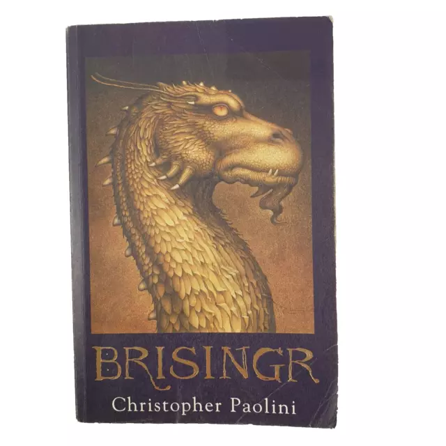 Brisingr By Christopher Paolini, Book #3 (The Inheritance Cycle), Fantasy, VGC