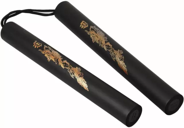 Dragon Foam Nunchucks Martial Art Karate Practice Training Nunchaku