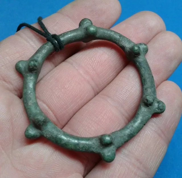 Celtic Bronze Amulet Pendant. Very Rare !!! 2