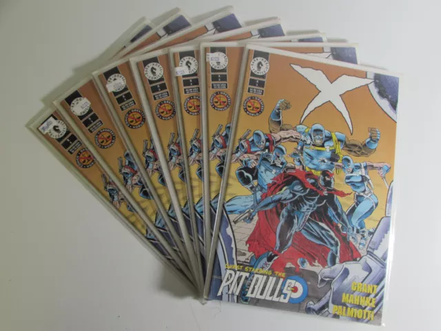 X #3 Dark Horse Comics 1994 NM- Lot of 7 Comic Books 1st Print