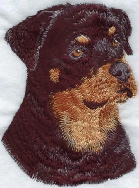 Embroidered Ladies T-Shirt - Rottweiler I1032 Sizes S - XXL