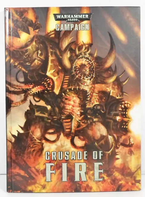Warhammer 40K 2012 Crusade Of Fire Campaign Book Hardcover New Unused Rare Oop