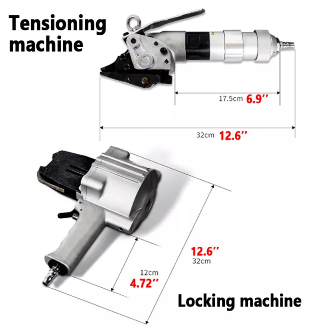 Packaging Steel Belt Machine Split Type Pneumatic Binding Machine 19/25/32mm