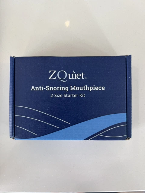 Kit de inicio de boquilla antirronquidos ZQuiet - ¡nuevo y sellado!