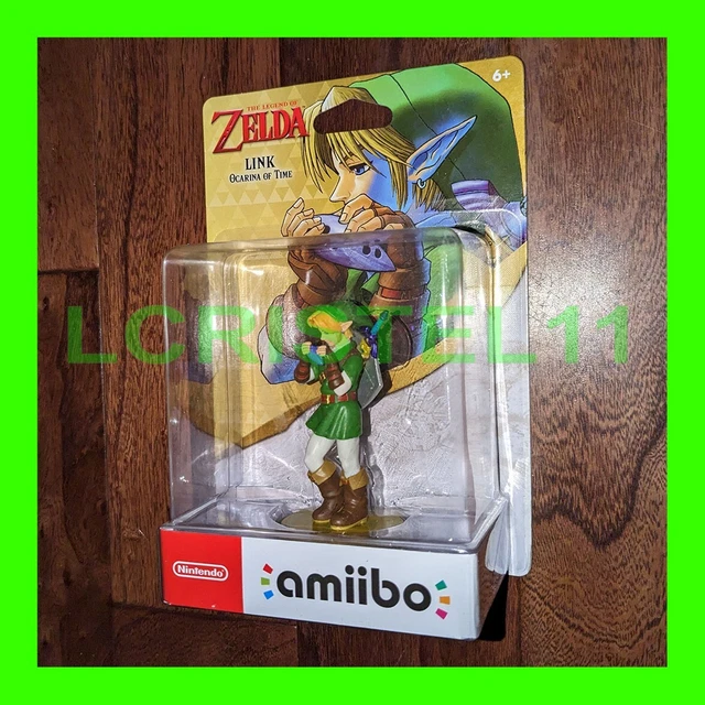 THE LEGEND OF Zelda Ocarina of Time Link Figure Nintendo Amiibo Wii