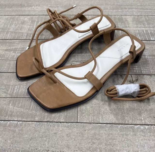 Rag & Bone NIB NWT Cindy Tie Sandal in Tan Size 9 US/ 39 EU