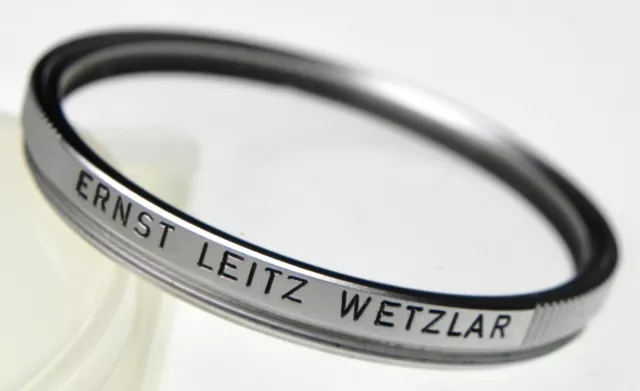 Filtro UVa cromado Leica Ernst Leitz Wetzlar E-43 #9.......... COMO NUEVO 3