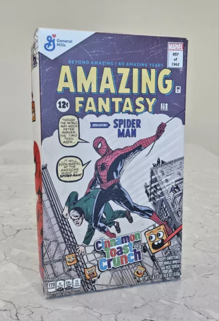 Cinnamon Toast Crunch, Marvel release 'The Amazing Spider-Man'  limited-edition collectible box