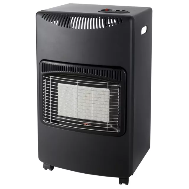 Gasheizung Kamin Heizung Heizstrahler 4200W Gasofen LPG Heizgerät Campingheizung