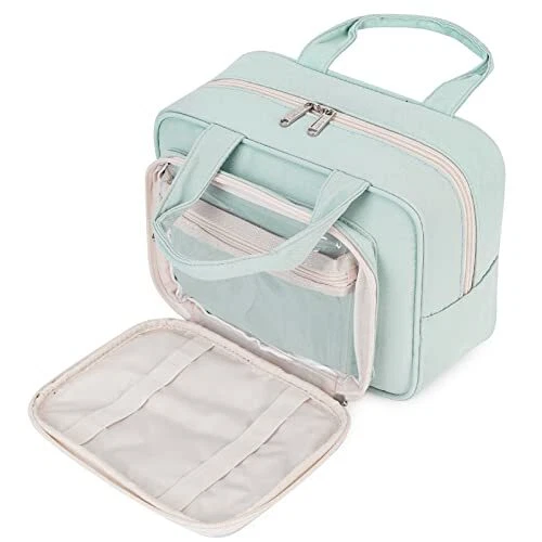Full Size Toiletry Bag Large Makeup Bag Organizer Travel Cosmetic Bag for Wom...