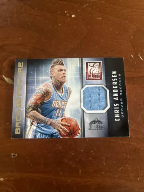 2013-14 Panini Elite Basketball Back to the Future  Jersey #27 Chris  Anderson