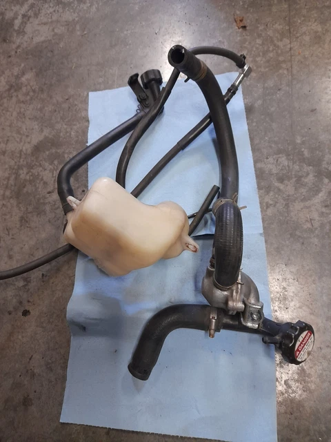 2000 Honda Vt1100 Shadow Spirit Radiator Water Coolant Tank Reservoir  and Hoses