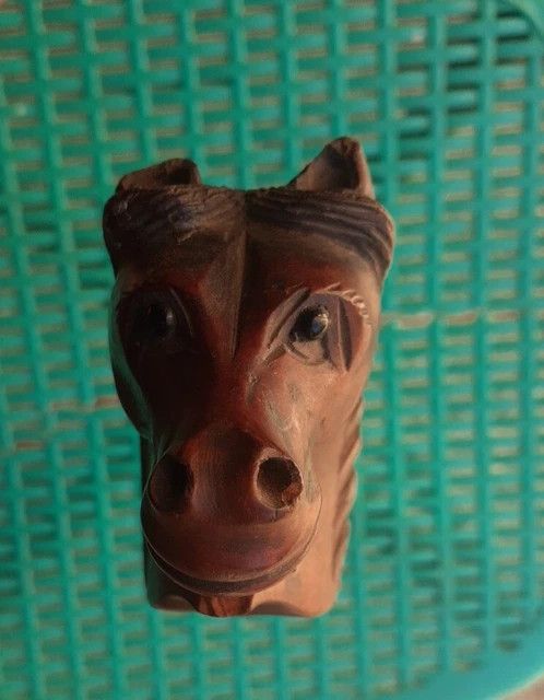 ANCIENNE PIPE EN Écume de Mer Sculpté Cheval EUR 80,00 - PicClick FR
