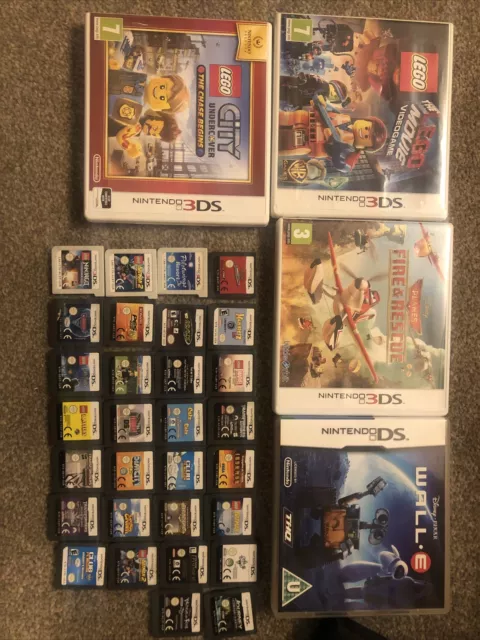 Nds Ds 3ds Nintendo 34 Game Job Lot