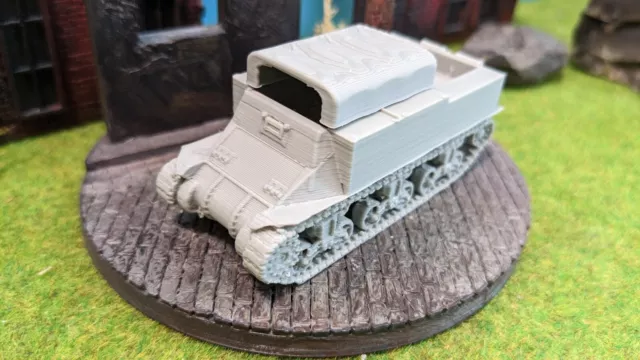 T16 " Pistolet Carrier " US Armée Transport Réservoir Que WW2 Modèle Kit
