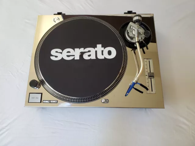 Technics Chrome Polished Faceplate Cover for SL1200MK2  / SL1210MK2