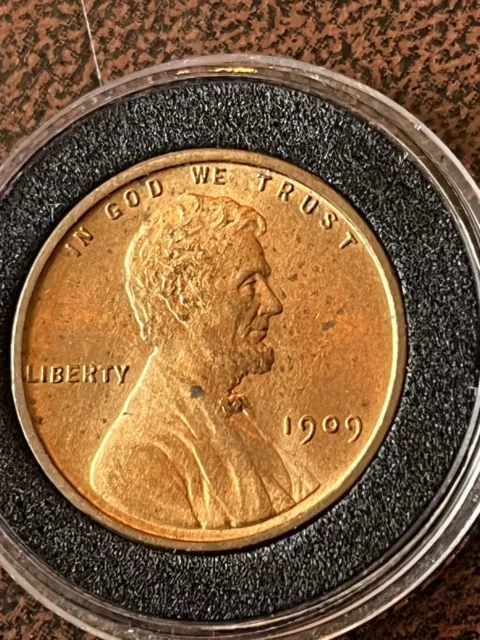 1909 VDB Lincoln Cent Wheat Penny, Brilliant RED, Solid Gem BU++ RD