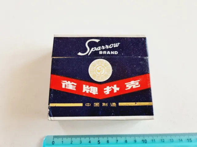 Cartes De Jeu Sparrow Flambant Neuf Chinese Originelle Vintage à Jouer New