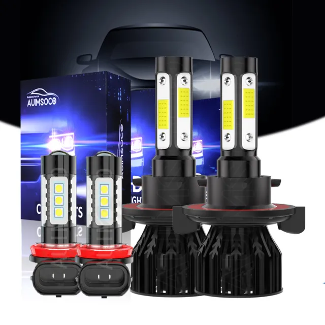 For Ford Freestyle SEL Wagon 4-Door 2005-2006 LED Light Headlight Fog Lamp Bulbs