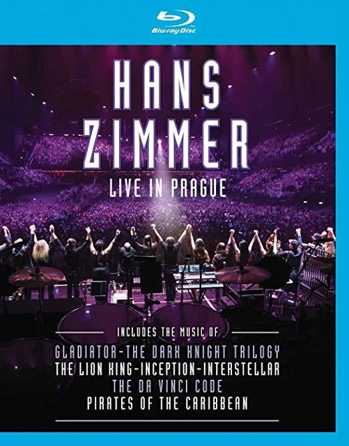 Hans Zimmer - Live In Prague - New BLU-RAY - P99A