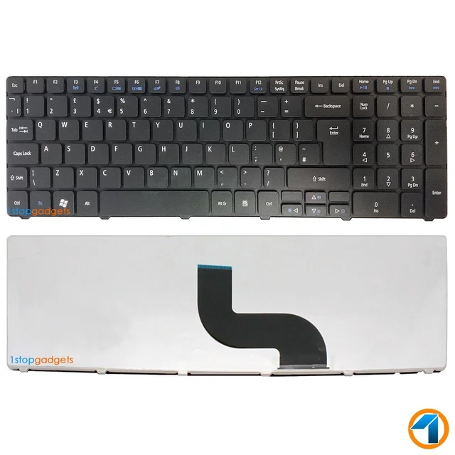 Clavier ACER Aspire - NSK-H360F 9J.N5982.60F PK1301K0190 Français Azerty