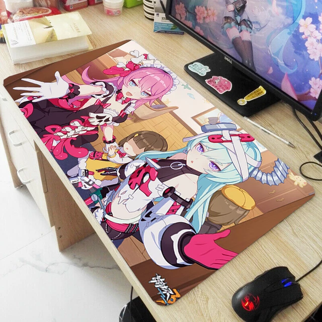 honkai impact 3rd liliya olenyeva Desk Mouse Pad Mat Large Keyboard Mat 40X90cm