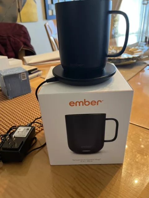 Ember Temperature Control Smart Mug, 10 oz, App Controlled Heated Coffee Mug