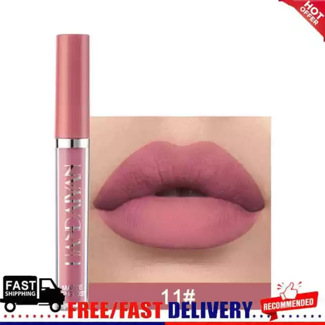 6pcs/set Matte Liquid Lipstick Waterproof Long Lasting Professional Lip Gloss