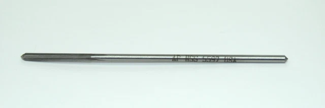 .1106 (2.8mm+) X .102 X 7/8 X 3-1/2" OAL HSS 4FL  STR RHC CHUCK RMR (A-5-1-2-5)
