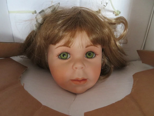 Elite Dolls "JOSINE" Artist Margot Notzel 28" Tall Bisque/Cloth Doll /w BEAR COA 2