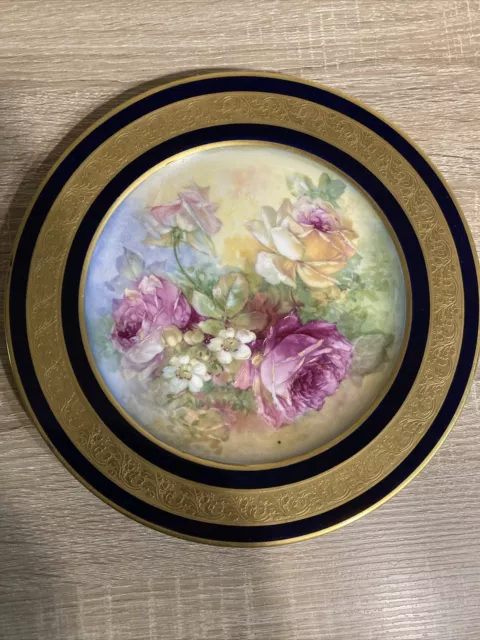 assiette porcelaine de limoges n1