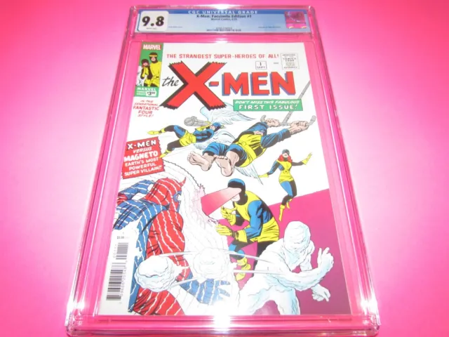 X-Men #1 Facsimile Edition CGC 9.8 NM/MINT. Reprints from 1963. Marvel Comics