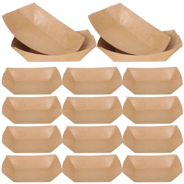 250 Pcs Piastre Di Calcio Scatola Di Carta Kraft Tipo Di Nave