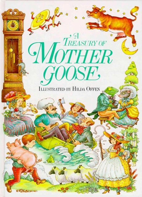 A Treasury of Mother Goose by Hilda Offen (English) Hardcover Book