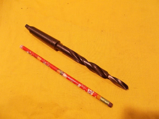 2 MORSE TAPER SHANK 1/2" x 8 3/8" DRILL BIT lathe mt mill tool STEP NOSE