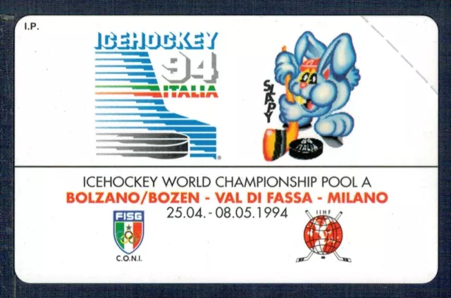 Gian - Card Telefonbuch Prp Golden 3AA " Hockey Val Von Fassa " #2 Neu Perfect