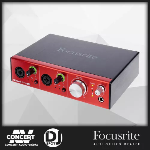 Focusrite Clarett 2 Pre USB 10 in 4 out Audio Interface