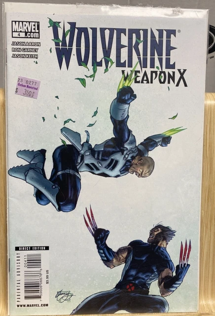 Wolverine Weapon X # 4 (Marvel 2009) NM-VF+ well kept back issue