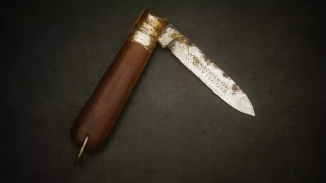 Coltello da tasca WH, regalo di Natale, Natale 1941, souvenir, seconda guerra mondiale