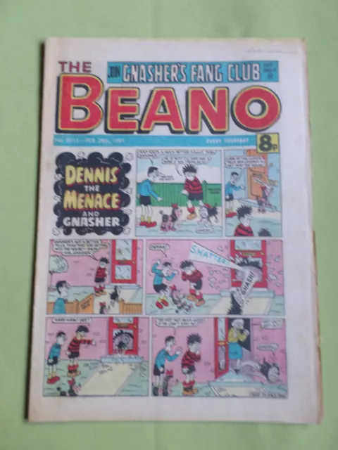 The Beano  - Uk Comic - 28 Feb 1981  - #2015