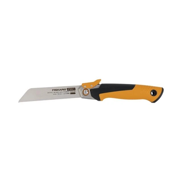 Fiskars Power Tooth Klappbare Zugsäge (15 cm, 19 TPI)