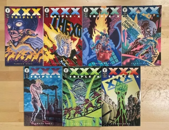 TRIPLE X #1-7 Dark Horse Comics (1994)