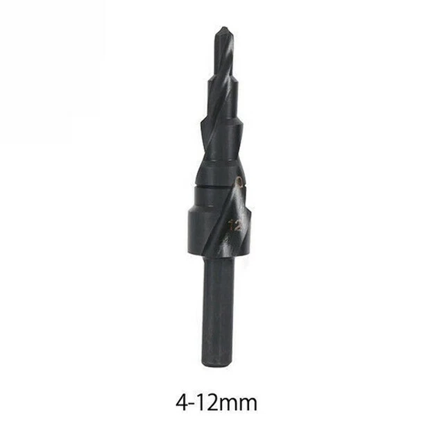 HSS Step Drill Bit Large Cone Titanium Bit Metal Hole Cutter 4-12/20/32 Durable 3