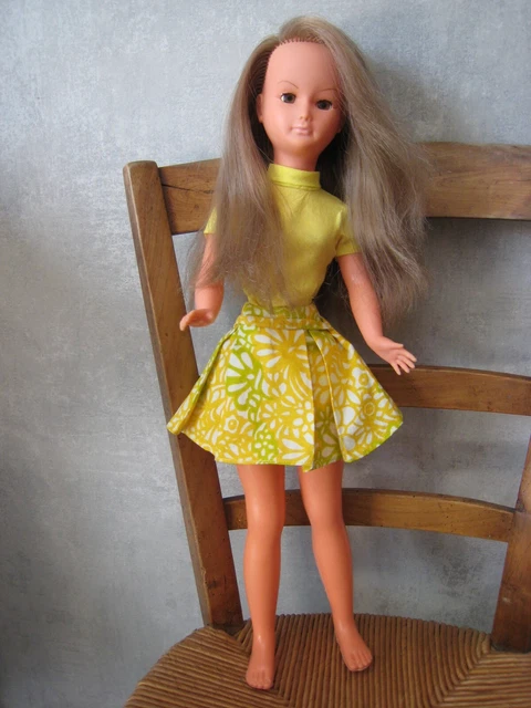 Tenue Five O'clock Pour Poupée Dolly Gege - Pièce D'occasion, Vintage